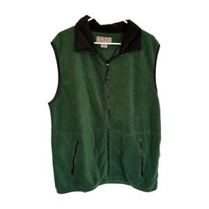 Colorado Timberline Warriors Centaurus Green Fleece Vest, Large, NWT